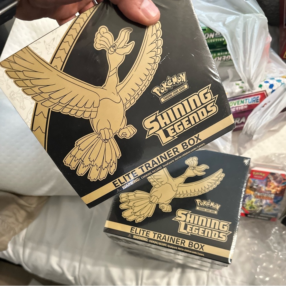 Pokemon cards shining legends ends booster box